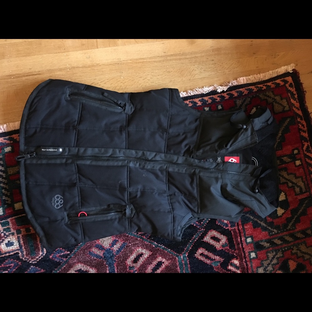 Hooded Waterproof vest